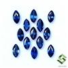 SBI Gems 4x2x1.5 MM Naturale Zaffiro Blu Taglio Marchesa Lotto 10 Pz 1.23 K Sciolto Gemme