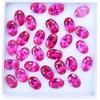 Gemscopious 30 Pezzi Naturale Mogok Rosso-Rosa Rubino 5.90 X 3.30 MM Agrati Certificato