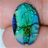 Handmade 03.70 Cts Opale Monarch Cabochon Ovale Sfuso in Pietra Sciolta 13x21x3 mm