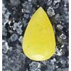Gemma Naturale Zaffiro Giallo Madagascar 351.75 Ct Peral Cut Nuovo