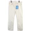 ACNE STUDIOS Bla Konst Land White Jeans Uomo W32 L32 Regular Dritti