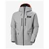 Helly Hansen Giacca con cappuccio Helly Hansen Garibaldi 2.0 RECCO Ski Free grigio chiaro arancione - M