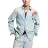 Desigual Cam_Denim T-Shirt Uomo (Pacco da 1)
