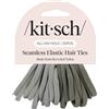 Kitsch Elastici Capelli in Nylon Senza Danni 20 pz - Eucalipto | Elastici capelli donna, resistenti ed elasticizzati, senza strappi, ideali per code, raccolti e trecce