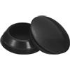 QUARKZMAN Tappi in Silicone per Foro 28-30mm, Nero, 8pz | Tappi a Scatto Rotondi in Gomma, Tappi per Fori Impermeabili Tappo Foro Tubo Metallico, Cappucci Estremità Mobili