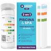+ CONTROL GARDEN CONTROL GARDEN 160 Strisce Reattive pH 3 in 1 | Test Piscina e Spa | Misuratore pH, Bromo e Alcalinità Totale Acqua Bagno | Analisi Rapida in 30 Secondi | Controllo Preciso