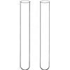 Labasics Provette in Vetro Borosilicato, Tubi Chiari a Fondo Arrotondato da 30 ml, Diametro 20 mm, Lunghezza 150 mm per Miscelazioni e Esperimenti Scientifici, 50 Pezzi