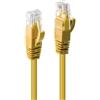 Lindy Cavo di rete Lindy Cat.6 U/UTP RJ-45 0.3m Giallo [48060]