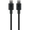 Goobay Cavo Goobay 66316 USB 2.0, USB-C M > USB-C M (Nero, 0,5m) [66316]