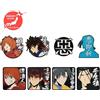 Bandai Raro Rurouni Kenshin Kuji 2024 Gomma Sottobicchiere Completo Set Di 8 From Japan