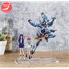 Bandai Gundam GQuuuuuuX Ichiban Kuji Vol.1 Supporto Acrylic di Amate Yuzuriha & Nyaan