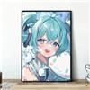 PremiumTech Puzzle Hatsune Miku Anime 500 1000 1200 2000 Pezzi Senza Cornice Regalo
