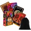 ROCKPOOL African Gods Oracles Carte Oracolo Orishas Divinazione Con Sacchetto