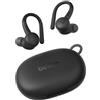 Belkin SoundForm ActiveFit Auricolari Bluetooth, Microfono integrato, Ricarica rapida USB-C, 36 ore di Autonomia, Resistenza IP54 all'acqua - Cuffie Wireless per iPhone, iPad, Galaxy, Pixel - Nero