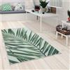 Paco Home Tappeto Cucina Da Esterno Salotto Moderno Balcone Terrazo Con Palme Giungla Motivo Floreale Motivo Boho Verde, Dimensione:160x230 cm, Colore:Verde 4