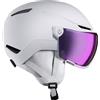 Atomic Casco Sci Atomic Revent Visor Stereo White Heather