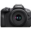 Canon EOS R100 + RF-S 18-45mm F4,5-6,3 IS STM GARANZIA UFFICIALE 2 ANNI ITALIA