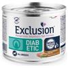 Exclusion vet diet diabetic all breeds maiale, sorgo e piselli 200gr