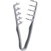 Generic Pettine per capelli a denti larghi, strumento per lo styling dei capelli ricci e per il volume, design ergonomico e durevole con impugnatura comoda, ideale per il sollevamento delle radici, lo styling