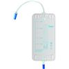 SAFETY SpA Safety Sacca Di Drenaggio Da Gamba Per Incontinenza, Safety, Tubo 35 cm, 10 Pezzi, Sacche Graduate in PVC