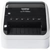 Brother QL-1110NWB stampante per etichette (CD) Termica diretta 300 x 300 DPI 110 mm/s Con cavo e senza cavo Collegamento - QL1110NWBCUA1