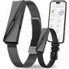 Moikmlih Smartband senza display Donna, 170+ modalità sportive, monitoraggio SpO₂, cuore, sonno, contapassi, analisi IA 24/7, IP68 impermeabile, nessun abbonamento, compatibile Android e iOS