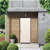 Master Porta blindata MASTER Great L 85 x H 210 cm in MDF bianco, apertura spingere a destra, falso telaio incluso