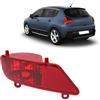 Fauitay Fanale Fendinebbia Posteriore per Paraurti Posteriore Gruppo Accessori per Auto Sostituzione Compatibile per PEUGEOT 3008 5008 2009-2016 (Sinistra)