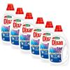 Dixan Detersivo Lavatrice Liquido Lavanda, 6 confezioni da 19 lavaggi, 114 lavaggi totali