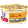Hill's Science Plan Adult Sterilised Mousse - 12 x 85 g Pollo