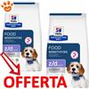 Hill's Dog Prescription Diet z/d Low Fat - Offerta [PREZZO A CONFEZIONE] Quantità Minima 2, Sacco Da 10 Kg
