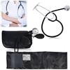 BAIFULAI Sfigmomanometro manuale, misuratore di pressione sanguigna con stetoscopio e bracciale, classico kit Bp con borsa per il trasporto, manicotto per la pressione sanguigna manuale per servizi di soccorso