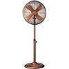 Electroline Ventilatore a piantana 4 pale 40cm bronzato