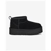 Ugg Scarponi UGG Classic Ultra Mini Platform nero bambino - 35