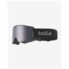Bolle Maschera Bollé Nevada Small nero con lente a specchio Vermillon Gun grigio