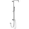Lineabeta Colonna doccia con deviatore/flessibile/doccetta Docia ottone cromato