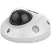 Hikvision DS-2CD3545G0-IS - Telecamera IP Mini Dome 4MP, Ottica Fissa, IR, Audio/Allarme, IP67 IK08