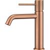 IMEX Rubinetteria IMEX - MONZA miscelatore monocomando lavabo [oro rosa spazzolato] - BDM039-1ORC