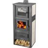 FRASCHETTI Stufa A Legna Con Forno Lucrezia 12-13 kW Beige
