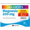 MARCO VITI FARMACEUTICI SPA MASSIGEN MAGNESIO PIDOLATO 200 MG 20 BUSTINE LIMONE PROMO