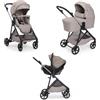 Chicco Trio SEETY SANDSHELL Carrozzina Passeggino Seggiolino Auto KORY