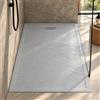 GEBERIT Piatto Doccia Geberit Sestra Rettangolare Grigio in Resin Stone