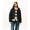Tommy Jeans Giubbino imbottito idrorepellente in ripstop Black Donna