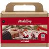 Creativ Company CC Mini Hobby Set Modellismo Guaina di Natale Babbo Natale