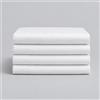 Spizzico Home LENZUOLO PIANO EASY PURO COTONE - 5 Pezzi - Matrimoniale 240x290