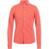 FEDELI - Camicia regular fit - Arancione
