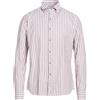 SONRISA - Camicia a righe - Tortora