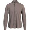 FEDELI - Camicia regular fit - Tortora