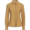 CAMICETTASNOB - Camicie e bluse fantasia - Senape