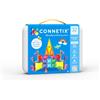 CONNETIX Piastrelle Magnetiche Travel Mini Pack, 32 Pezzi | Impacchetta, gioca e crea ovunque con mini piastrelle magnetiche, adesivi riutilizzabili e scatola da viaggio. 3+.